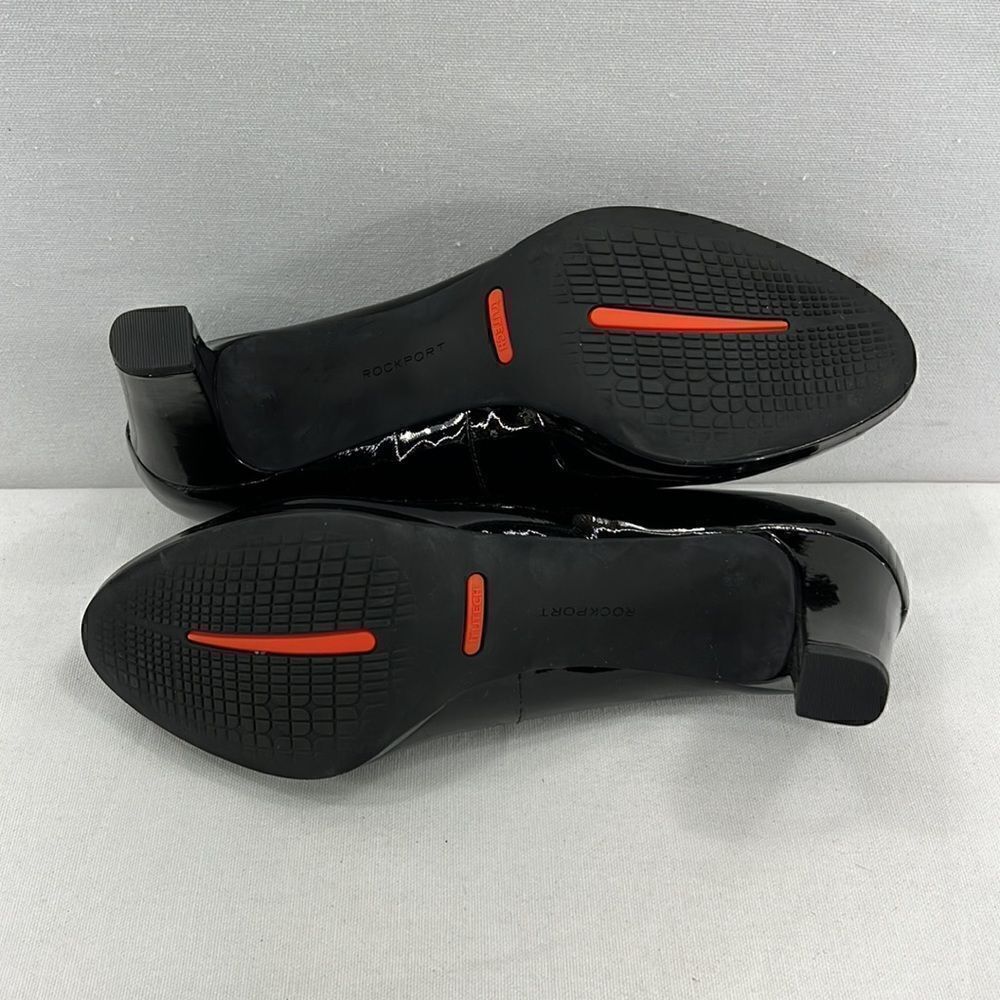 Rockport Total Motion Leah Pumps- Black Patent Leather- Size 9W- NIB - Picture 6 of 7